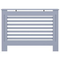 Greatstore Pokrov za radiator antraciten 112x19x81 cm mediapan