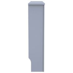 Greatstore Pokrov za radiator antraciten 112x19x81 cm mediapan