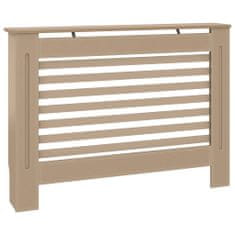 Greatstore Pokrov za radiator 112x19x81 cm mediapan