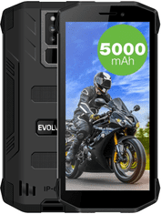 Evolveo StrongPhone G5 telefon, 2GB/16GB, črn