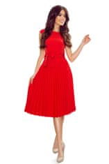Numoco Ženska mini obleka Lila rdeča XS