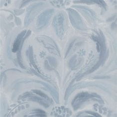 Designers Guild Ozadje ANGELIQUE DAMASK - INDIGO, kolekcija TULIP STELLATA