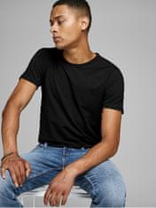 Jack&Jones JJEBASIC moška majica O-NECK TEE 12058529 BLACK (Velikost XXL)