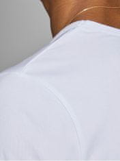 Jack&Jones Moška majica JJEBASIC V-NECK TEE 12059219 OPT WHITE (Velikost M)