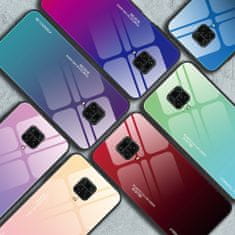 MG Gradient Glass plastika ovitek za Huawei P40 Lite, črna/modra