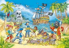 Ravensburger Pirati sestavljanka, 2 x 24 delov (5089)