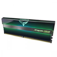 TeamGroup XTREEM ARGB pomnilnik (RAM), 32 GB (2x16GB), DDR4, 3600 MHz, CL14, 1,45 V (TF10D432G3600HC14CDC01)