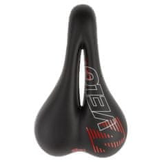 Velo sedlo MTB Plush gel moško z luknjo