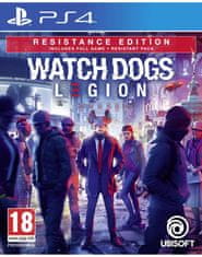 Ubisoft Watch Dogs: Legion - Resistance Edition Day1 igra (PS4)