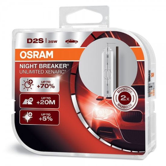 Osram ksenonska žarnica D2S XENARC NIGHT BREAKER UNLIMITED BOX