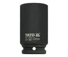 YATO  3/4" udarni adapter šesterokotno globoko 33 mm CrMo