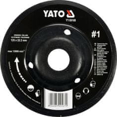 YATO  Rotacijske rašpice kotna nežno 125 mm tip 1
