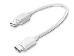 CellularLine USB-A v USB-C kabel, bel