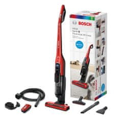 Bosch BCH86PET1 pokončni baterijski sesalnik, rdeč