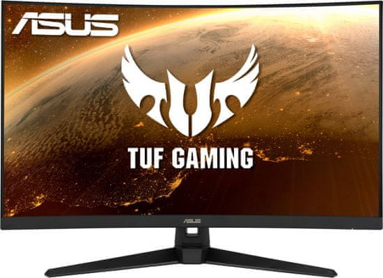 ASUS TUF Gaming VG328H1B VA QHD monitor, ukrivljen (90LM0681-B01170) - odprta embalaža