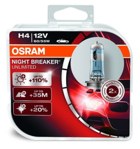 Osram H4 Night Breaker Neomejeno