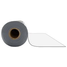 Vidaxl Zaščita za mizo v roli prozorna 0,9x15 m 2 mm PVC