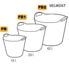 ArtPlast FB/B večnamenska košara 15 L