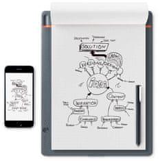 Wacom Bamboo Slate Large pametna mapa, siva - odprta embalaža