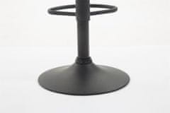 BHM Germany Barski stol Brag (SET 2), umetno usnje, črna