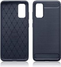 Ovitek za Samsung Galaxy S20 G980, mat karbon, črn