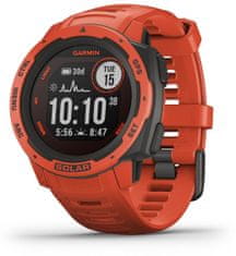 Garmin Instinct Solar športna ura, Flame Red