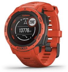 Garmin Instinct Solar športna ura, Flame Red