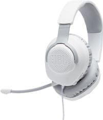 JBL Quantum 100, bílá (JBLQUANTUM100WHT)