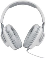 JBL Quantum 100, bílá (JBLQUANTUM100WHT)