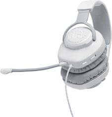 JBL Quantum 100, bílá (JBLQUANTUM100WHT)