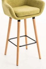 BHM Germany Grane barski stolček (SET 2 kosa), svetlo zelena