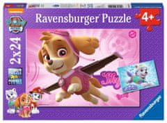 Ravensburger Paw Patrol; 2x24 kosov