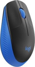 Logitech M190 Wireless miška, modra