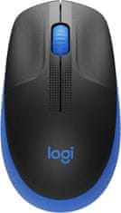 Logitech M190 Wireless miška, modra