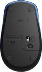 Logitech M190 Wireless miška, modra