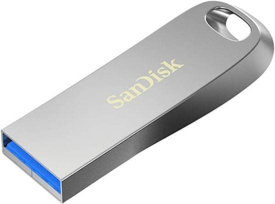 SanDisk Ultra Luxe USB spominski ključ, 512 GB, kovinski, srebrn