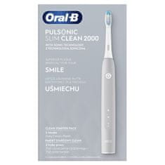 Oral-B Slim Clean 2000 Grey sonična električna zobna ščetka