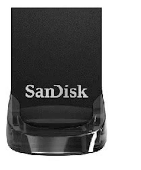 SanDisk Ultra FIT USB spominski ključek, micro format, 512 GB, črn