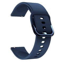 BStrap Silicone pašček za Samsung Galaxy Watch Active 2 40/44mm, dark blue