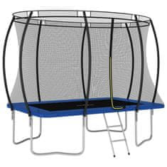 shumee vidaXL Trampolin komplet pravokoten 274x183x76 cm 150 kg