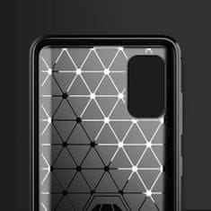 MG Carbon Case Flexible silikonski ovitek za Huawei P40, modra