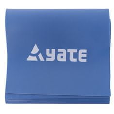 Yate Vadbeni elastični trak FIT BAND 120 x12 cm, zelo trd / modra