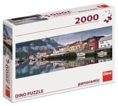 Dino Panoramska sestavljanka Fisherman's Village 2000 kosov