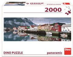 Dino Panoramska sestavljanka Fisherman's Village 2000 kosov