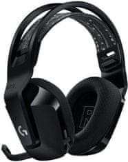 Logitech G733 Lightspeed brezžične slušalke, črne - odprta embalaža