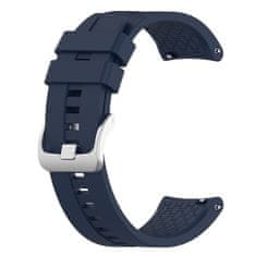 BStrap Silicone Cube pašček za Huawei Watch GT 42mm, navy blue