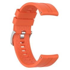 BStrap Silicone Cube pašček za Huawei Watch GT 42mm, orange