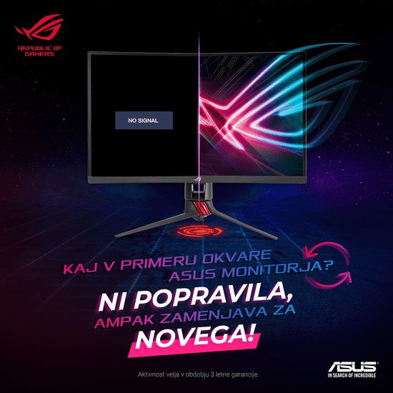 gaming (90LM05F0-B02E70) | TUF VG27WQ monitor, ASUS WQHD, Gaming ukrivljen VA mimovrste=)