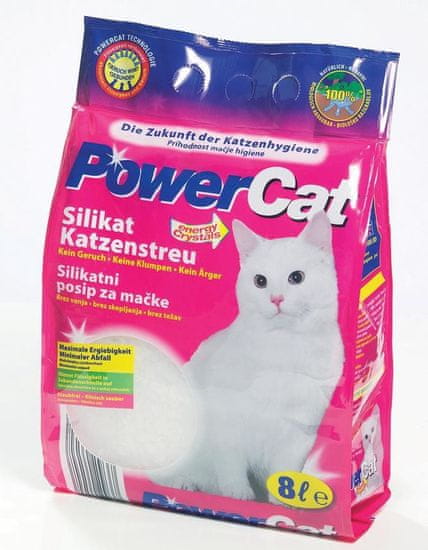 Agros PowerCat mačji posip, silika, 8 L