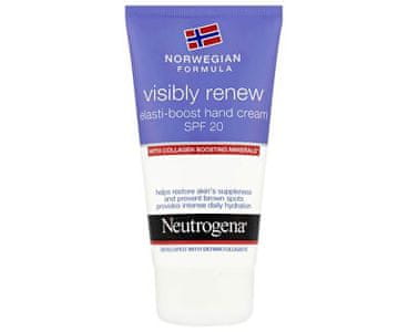   Neutrogena dnevna krema za roke Visibly Renew SPF 20 (Elasti-Boost Hand Cream), 75 ml